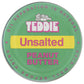 Teddie All Natural Peanut Butter, Smooth Unsalted, Gluten Free & Vegan, 16 Ounce Glass (Smooth Unsalted, Pack of 1)