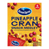 Ocean Spray Pineapple Cran Snack Medley, Cranberry and Pineapple Dried Fruit Snack, 1 Oz Pouches, 5 Count