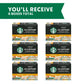 Starbucks K-Cup Coffee Pods, Blonde Roast with 2X Caffeine, 60 Pods Total, Veranda Blend for Keurig malt-inspired