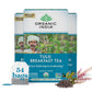 ORGANIC INDIA Tulsi Breakfast Herbal Tea - Black Tea, Holy Basil, Relieve Stress & Energize, USDA Organic, Non-GMO, Caffeinated 
