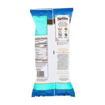 Unique Snacks Unsalted Splits, Vegan, 11 Ounce Bag (Pack of 3), Certified OU Kosher, Non-GMO