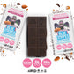 Blue Stripes Whole Cacao Almond Butter Dark Chocolate Bar, 2.1 OZ