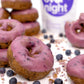 Oats Overnight Glazed Blueberry Donut Overnight Oats, 20g Protein, Gluten Free, 2.8 oz (Pack of 16)