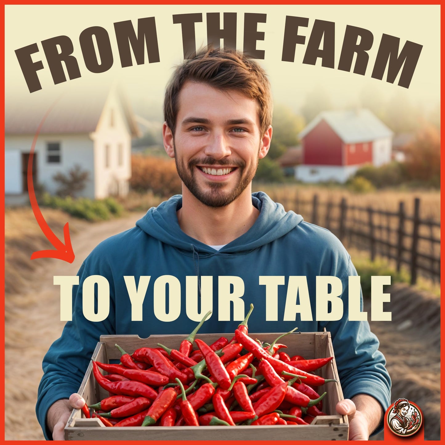 Hencher Hungarian Smoked Paprika Spice Powder, Mild, Non-GMO, 100g (3.5oz)