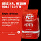 Fire Department Coffee Medium Roast Ground Coffee - Veteran Owned, 5 LB Bulk, Balanced & Smooth, Roasted in the USA