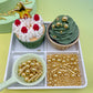 Gold Sprinkles For Cake Decorating, 4.6Oz Rod And Pearl Sprinkles Mix For Baking, Cupcake, Cookie, Ice Cream, Donuts And Cake De