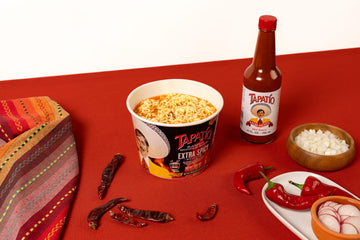 Tapatio Spicy Ramen Noodle Soup Big Bowl - Extra Spicy Flavor - 3.88 Oz (Bulk Case Of 6)