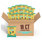 Hippeas Chickpea Puffs, Flavor Blast: White Cheddar Explosion, 0.75 Ounce (Pack of 18), 3g Protein, 2g Fiber, Vegan, Gluten-Free