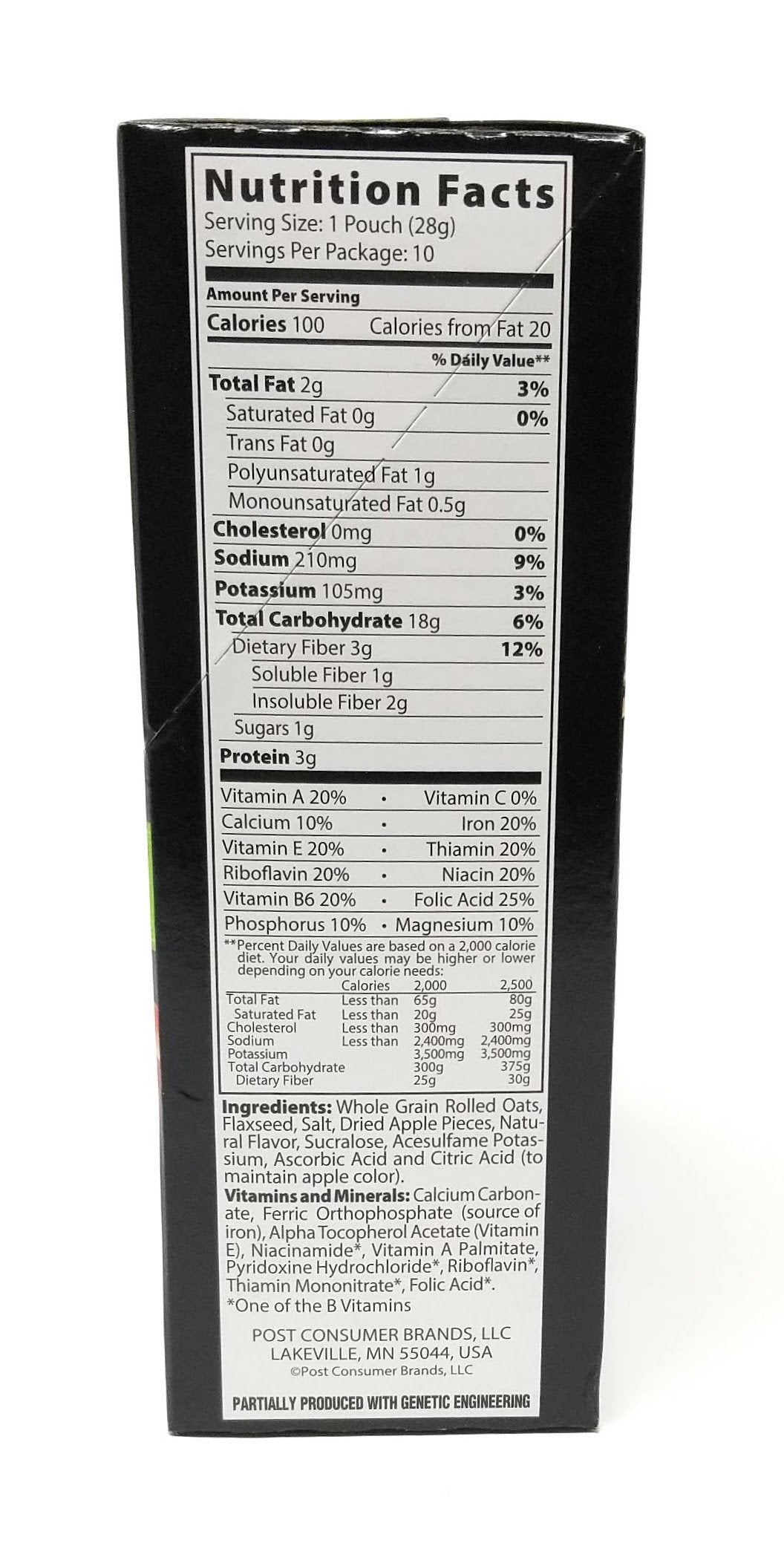 Better Oats Bundle: (1) Apples & Cinnamon 9.8oz, (1) Maple and Brown Sugar 9.8oz (2 Boxes Total)