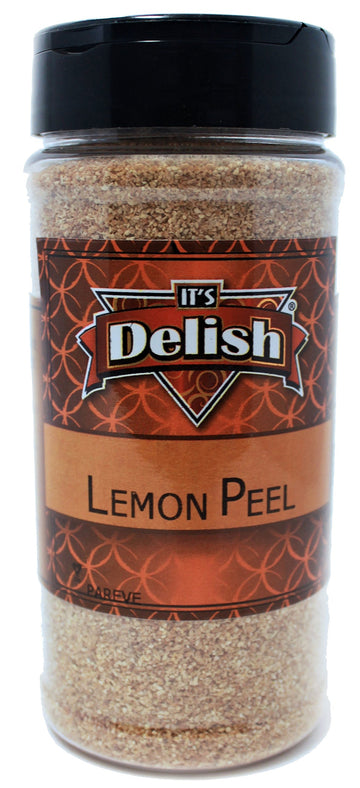 Its Delish Granulated Lemon Peel, 8 Ounce