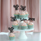 Gyufise 24Pcs Happy 16Th Birthday Cupcake Toppers Glitter Hello 16 Sweet 16 Cupcake Picks 2008 Sixteen Old Birthday Cake Decorat