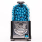 Crafty Confections Shimmer Gumballs - Blueberry Flavor, 3 Pack, 3.5 oz, Powder Blue, Perfect for Party Favors and Sweet