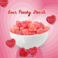 NY Spice Shop Peach Hearts Gummy Candy - 1 Pound Peach Flavored Heart Shaped Candy - Peach Gummies Candy - Peach Gummy Candy Sna
