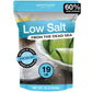 Aromasong Low Sodium Sea Salt - 100% Natural - 19 Lb Bulk Bag - Fine Grain Potassium Chloride
