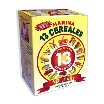 Harina 13 cereales 5 PACK El Atol 100% Natural, Made with the best cereals from Guatemala, Excellent SUPPLEMENT for nursing moth