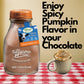 Silly Cow Farms Hot Cocoa Pumpkin Spice Mix - Gluten Free, Dairy Free, 16.9 oz Glass Bottle, Pack of 6