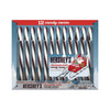 HERSHEYS Holiday Candy Canes, Chocolate Mint, Stocking Stuffer, 5.28 Ounce 12 Count (Pack of 6)