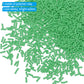 PATIKIL Faux Sprinkles Clay Sugar Granules for Nail Art & Crafts, Small, Green
