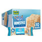 Rice Krispies Treats Homestyle Crispy Marshmallow Squares, Kids Snacks, Lunch Snacks, Original, 16.2oz Box (10 Bars)