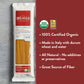DeLallo Whole Wheat Capeillini Pasta, 1 Pound Bag, 8 Pack, Authentic Angel Hair Noodles, 100% Durum Wheat, Made in Italy