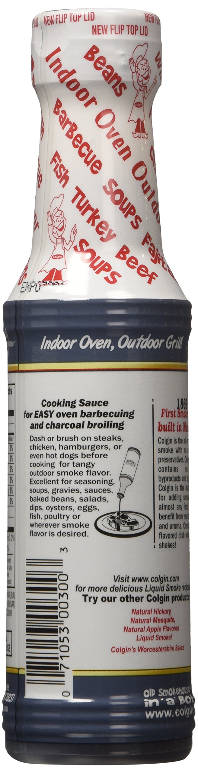 Colgin Liquid Smoke, All Natural Pecan, 4 Ounce Bottle