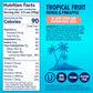 Dole Tropical Fruit in Light Syrup and Passion Fruit Juice - Papaya and Pineapple - 15.25 oz Can - 12 Pack