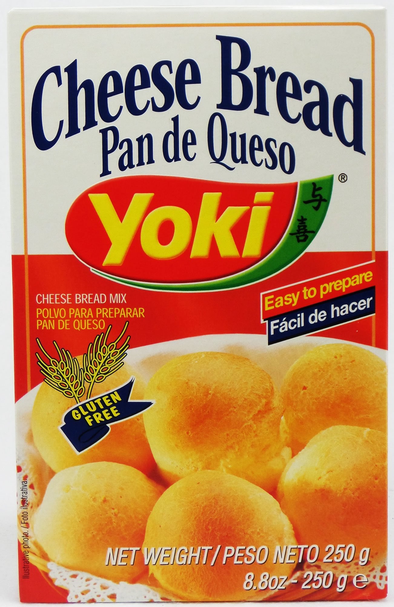 Yoki (Brex), Cheese Bread Mix, 8.8-Ounce Units (Pack of 24)