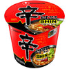 Nongshim Gourmet Spicy Shin Instant Ramen Noodle Cup, 6 Pack, Chunky Vegetables, Premium Microwaveable Ramen Soup Mix