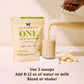 VitaHustle ONE Meal Replacement Shake - Vegan Protein Powder with Superfoods, 24 Ounce, Vanilla Flavor