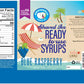 Hypothermias Shaved Ice & Snow Cone Syrup - Quart (32 Fl. Oz) - Blue Raspberry - Made With Non-Gmo 100% Pure Cane Sugar, No Corn
