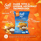 SaltMe! Cheddar & Sour Cream Potato Chips, 50% Low Salt, Kosher, Non-GMO, Better for You Chips, Flavorful, 5 Ounces, Pack of 6