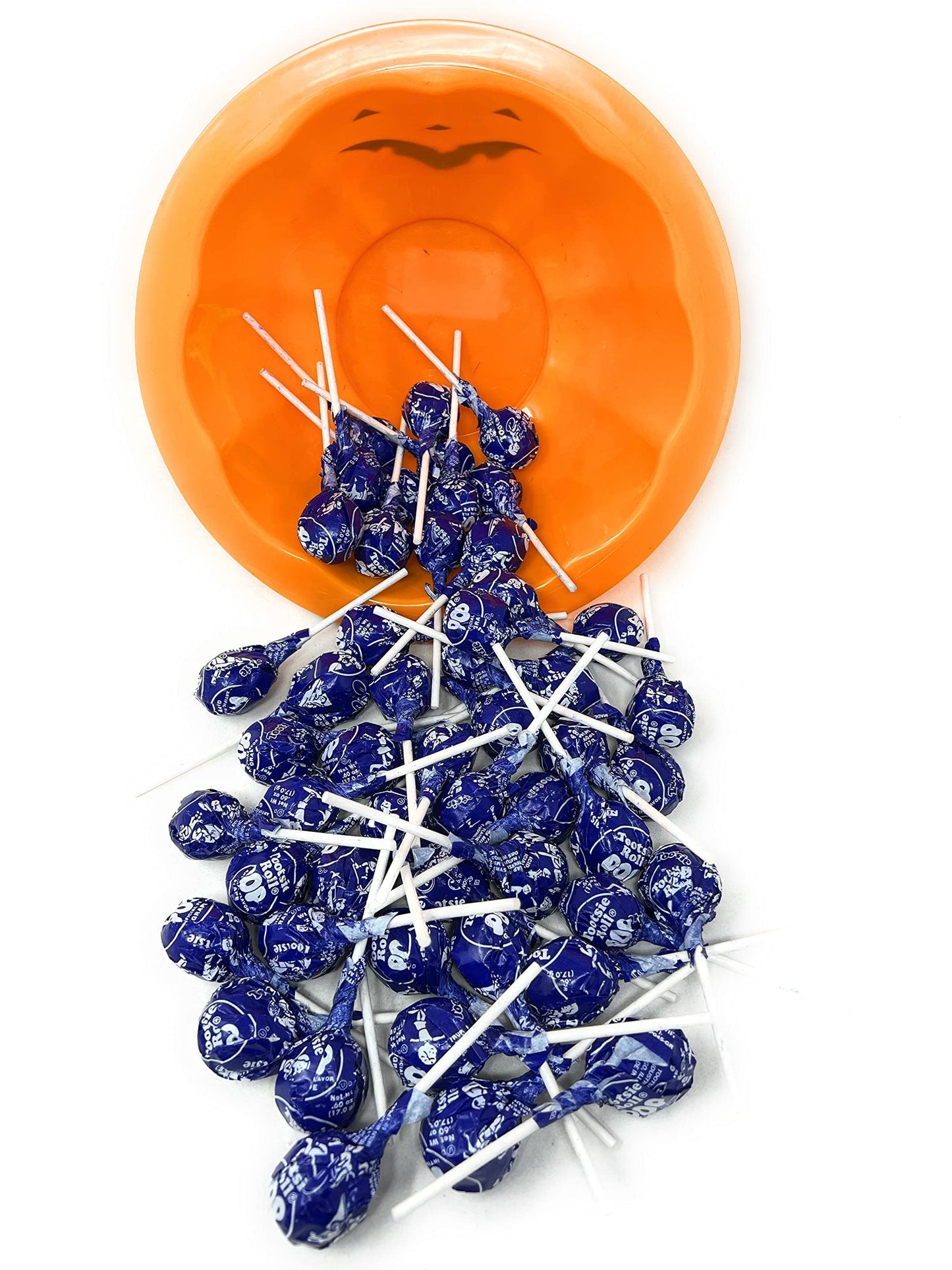 Holiday Purple Grape Tootsie Pops Bulk Candy 50+ Count Lollipops Suckers Variety Value Pack Aprox. 2.25 Lbs (36 Oz)
