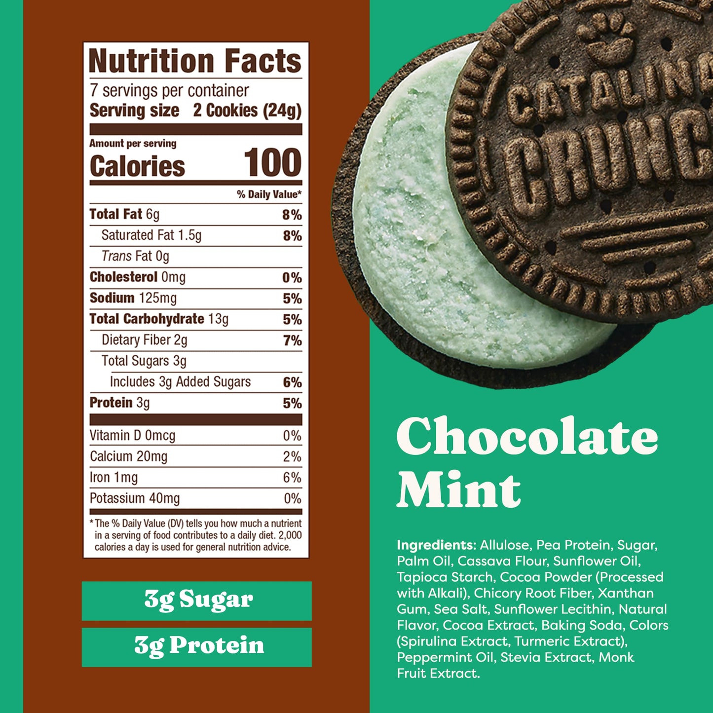 Catalina Crunch Protein Cookies, 4G Protein Per Serving | Low-Sugar Sandwich Cookies | Gluten Free, Vegan | Keto Dessert Snacks