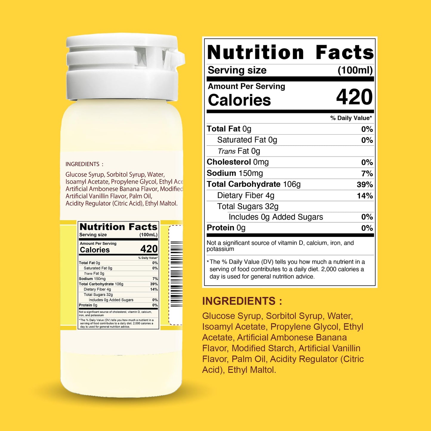 Butterfly Flavoring Extract Paste, 25 Ml (Banana, Pack Of 1)