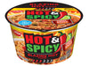 Nissin Hot & Spicy Ramen Noodle Soup, Blazing Hot, 3.32 Ounce (Pack Of 6)