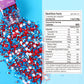 Cobakey Patriotic Sprinkles - Red White & Blue Cupcake Toppings, 4.23 Ounce for 4th of July Desserts