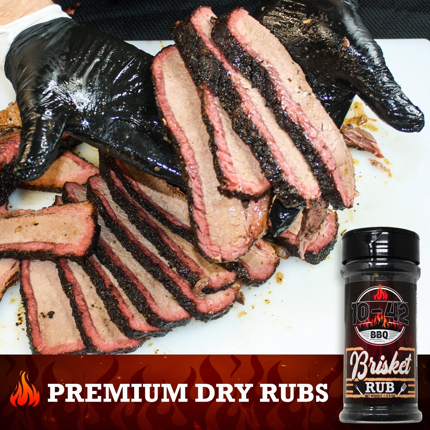 Five Star Seasonings BBQ Rub Seasoning - All Natural, No MSG, Low Sodium - 6 oz