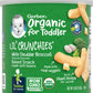 Gerber 2Nd Foods Organic For Toddler, Lil' Crunchies, White Cheddar Broccoli, 1.59 Oz Canister