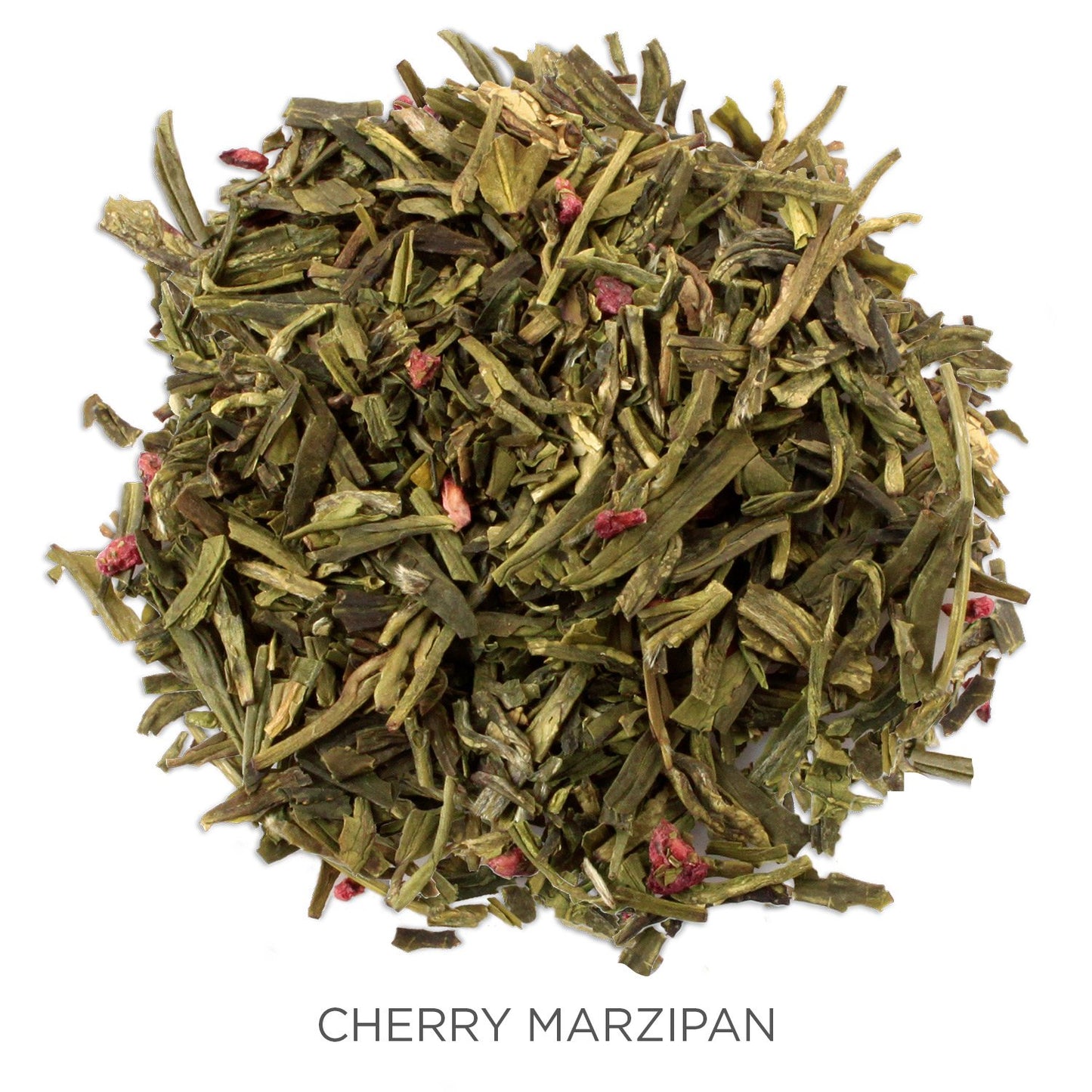 Tea Forte Organic Green Tea Loose Leaf Canister, Cherry Marzipan, 2.82 Ounce, Makes 35-50 Cups