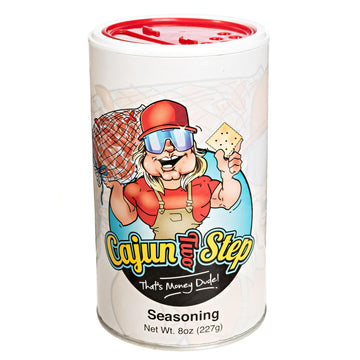 Cajun Two Step Seasoning By Stalekracker - 1 Pck, Original Seasoning For Authentic Creole Louisiana Cuisine (8 Oz.)