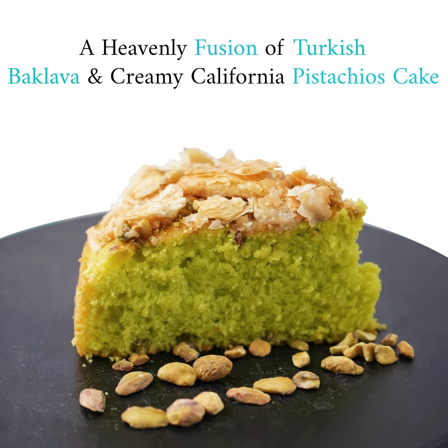 Andy Anand'S Exquisite Baklava Pistachios Cake: A Heavenly Fusion Of Turkish Baklava & Creamy California Pistachios Cake - Indul