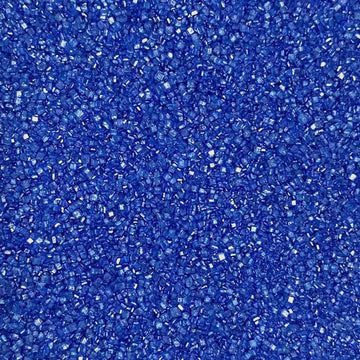 Sentovac Royal Blue Sanding Sugar For Baking Edible Sparkling Sugar Sprinkles Coarse Sugar Crystals For Baking Topping Cake Cook