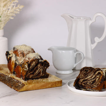 Chocolate Babka Bread | Hungarian Chocolate Babka Cake | Chocolate Cake | Baked Fresh Daily | Kosher, Dairy Free & Nut Free | 16