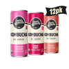 Liquid Remedy Kombucha Sugar Free Organic Drink, Low Calorie, Probiotic Like Tea For Gut Health - Fruity Faves Variety Pack - 8.