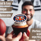 Auburn Tigers Cupcake Toppers (24 Pieces) Auburn University Party Supplies For Football, Birthday Gift, Graduation Party Decorat