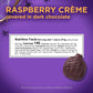 RUSSELL STOVER Halloween Dark Chocolate Raspberry Crme Pumpkin, 1.3 oz. (Pack of 18) - Bulk Halloween Candy