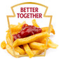HEINZ Ketchup, 1.5L (50.72 Fl Oz) - Imported from Canada, Perfect for Burgers, Fries & Dipping, Classic Flavor