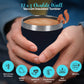 Tea Gift Set For Women And Men – Elegant Tea Sets For Women Gift With 15 Unique Teas, Stainless Steel Tumbler & 10 Honey Straws In Enhanced Box (Black)