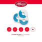 Albanese Gummi Blue Raspberry Rings, 4.5 lbs of Candy, Blue and White, Model 50131