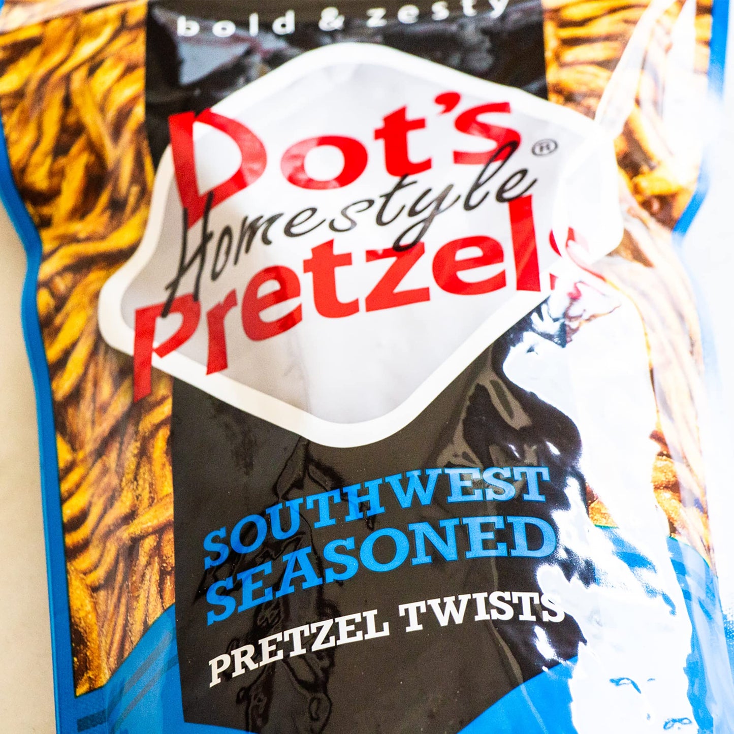 Dot's Cinnamon Sugar Pretzels - Variety Pack - Dot's Southwest Flavored Sticks - Dot's Honey Mustard - 3, 16oz Packs